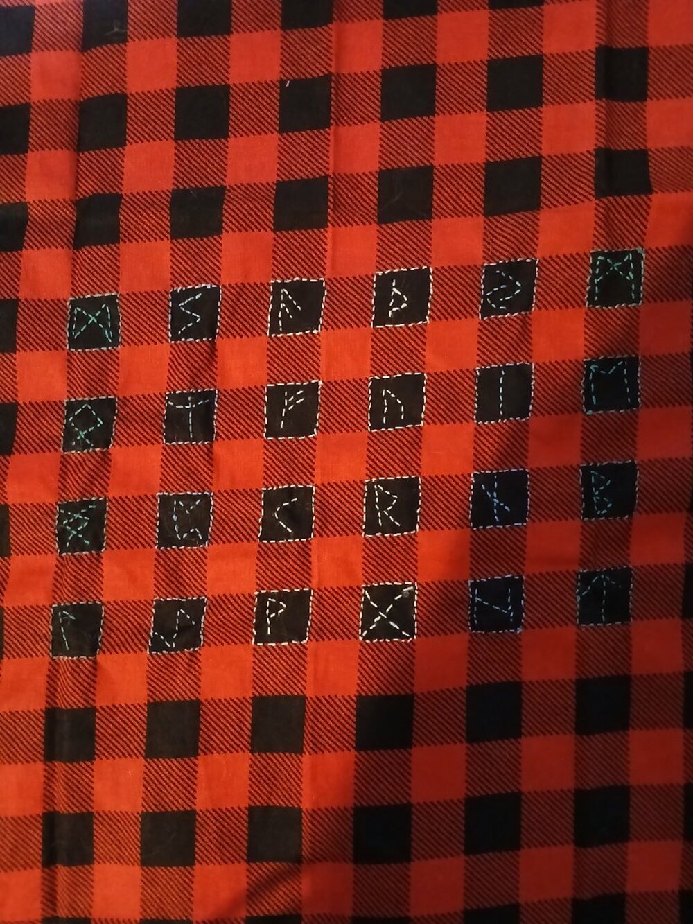 Norse Runes and Harry Potter 3in1 Altar Cloth, Bag, and Pillowcase